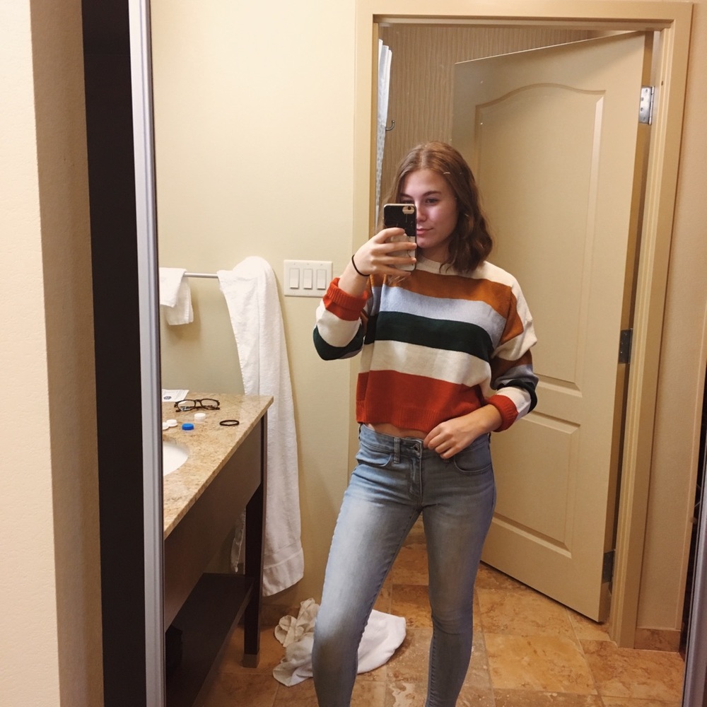 Striped sweater